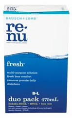 Renu Fresh 355ml+120ml+lens case 