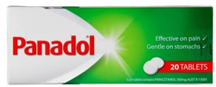 Panadol tablets 20’s 