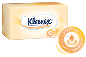 Kleenex Aloe Vera & Vitamin E Tissues 95s