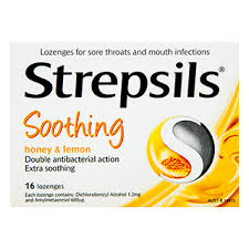Strepsils Honey & Lemon Lozenges 16