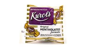 Kurols Mentholated Pastilles