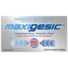 Maxigesic 20 tablets (Pharmacy Only)