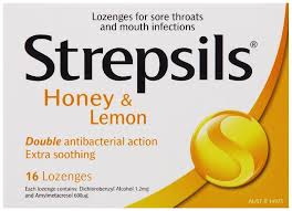Strepsils Honey & Lemon Lozenges